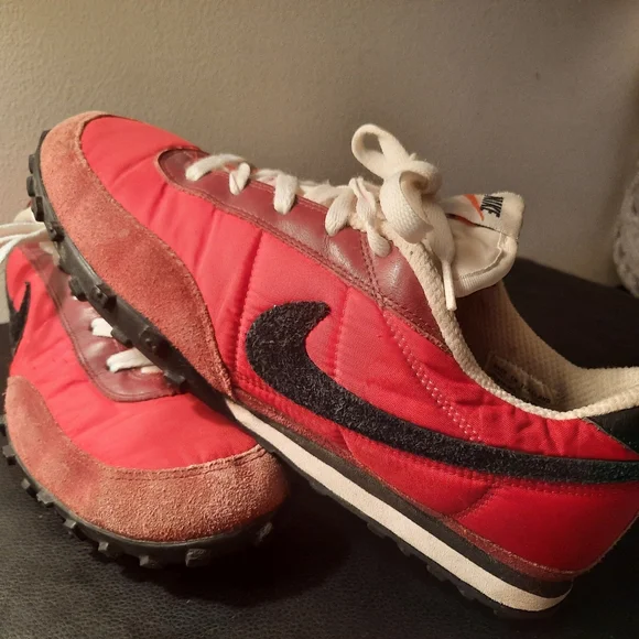 Vintage rare Nike Waffle Racers trainers, mens 9.5 sneakers. - Picture 2 of 9